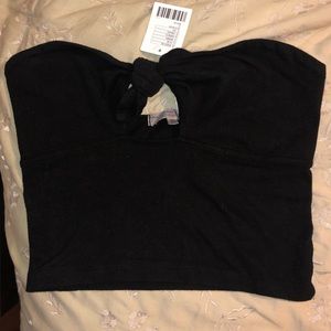 Urban Outfitters Black crop top